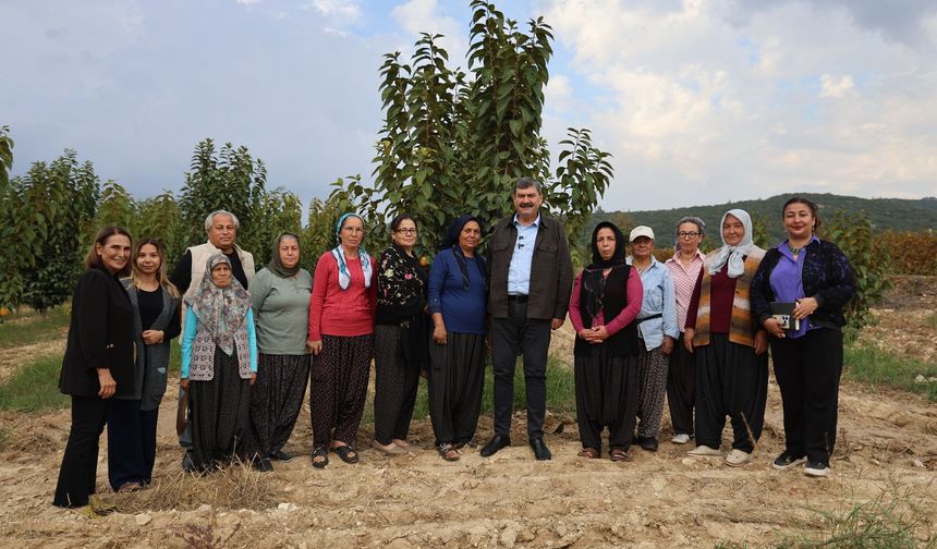 Başkan Yıldız, kadın çiftçilerle buluştu