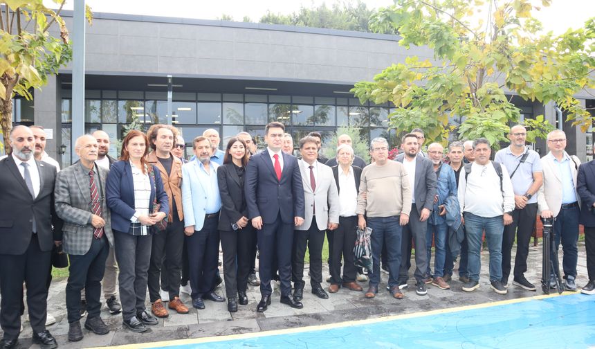 Mersin Cumhuriyet Başsavcı Yasin Emre, basın mensuplarıyla buluştu