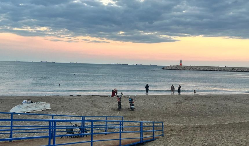 Mersin’de Ekim’de deniz keyfi