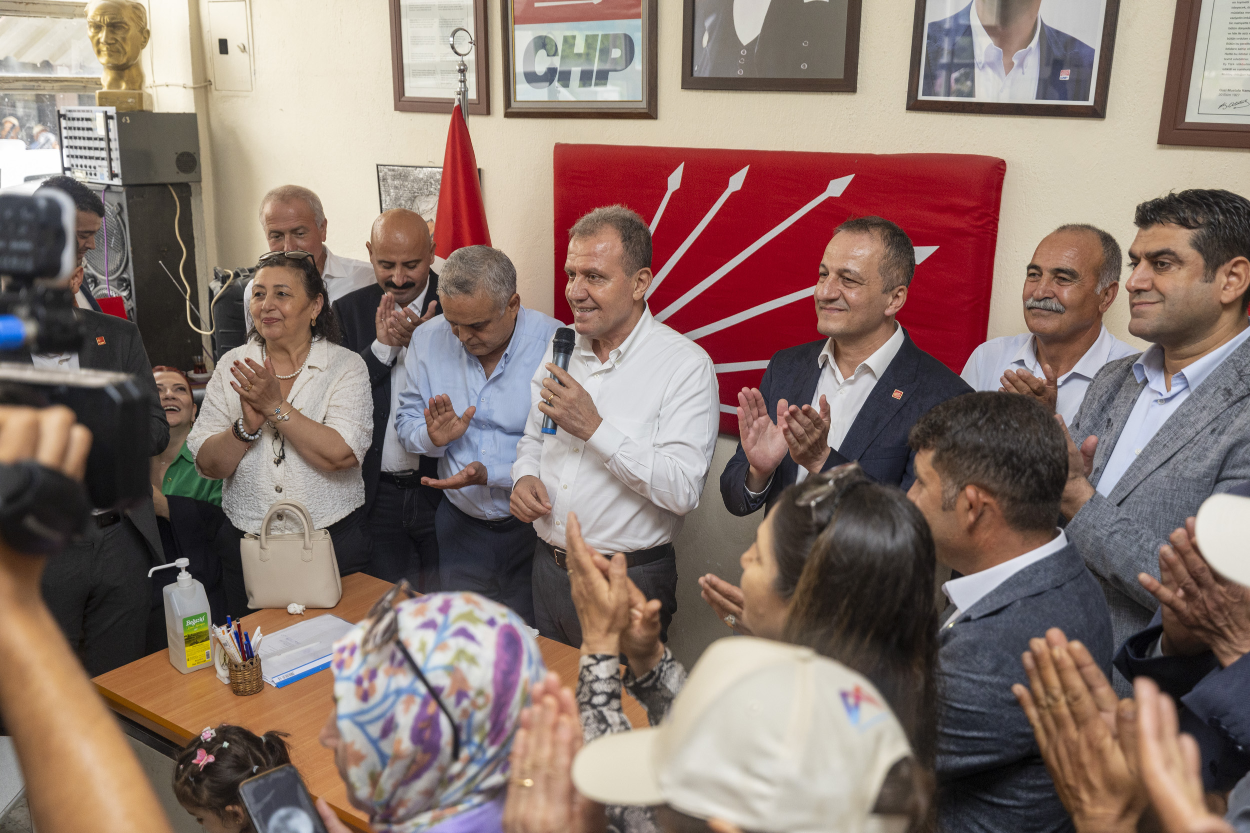 Başkan Seçer, Chp Mut İlçe Başkanliği’ni Zi̇yaret Etti̇ (5)