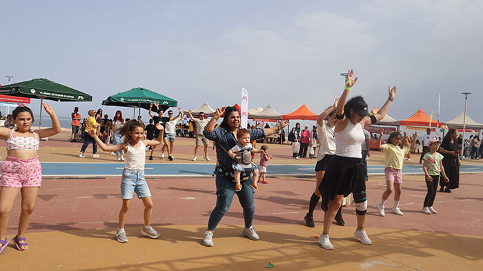 Mersinli kadınlar, KadınFest ile dansın tadını çıkardı