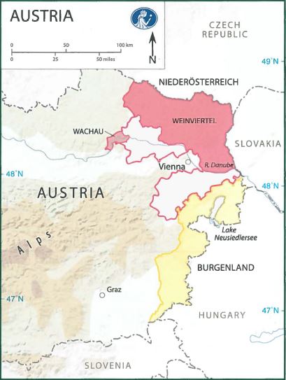 Map Austria