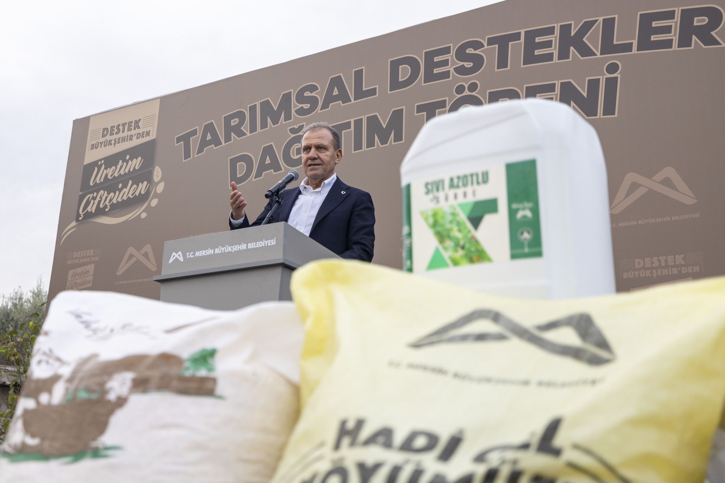 Mersi̇n Büyükşehi̇r’den 6 Farkli Kalemde 85 Mi̇lyon Tl’li̇k Tarimsal Destek (1)