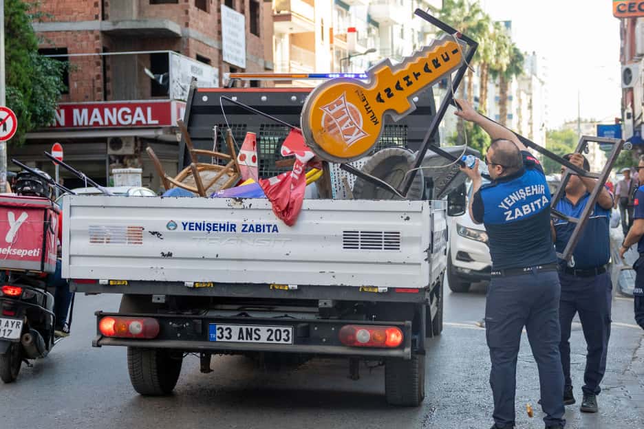 Yenişehir’de Kaldırım Işgallerine Geçit Yok (6)