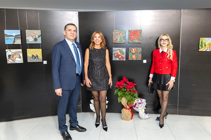 Mini Paint 4 Resim Sergisi, Yenişehir'de Açıldı (1)