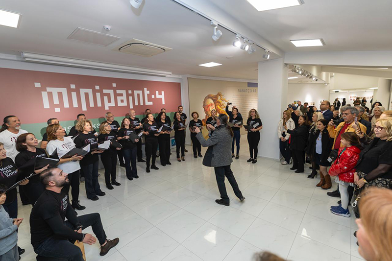 Mini Paint 4 Resim Sergisi, Yenişehir'de Açıldı (8)