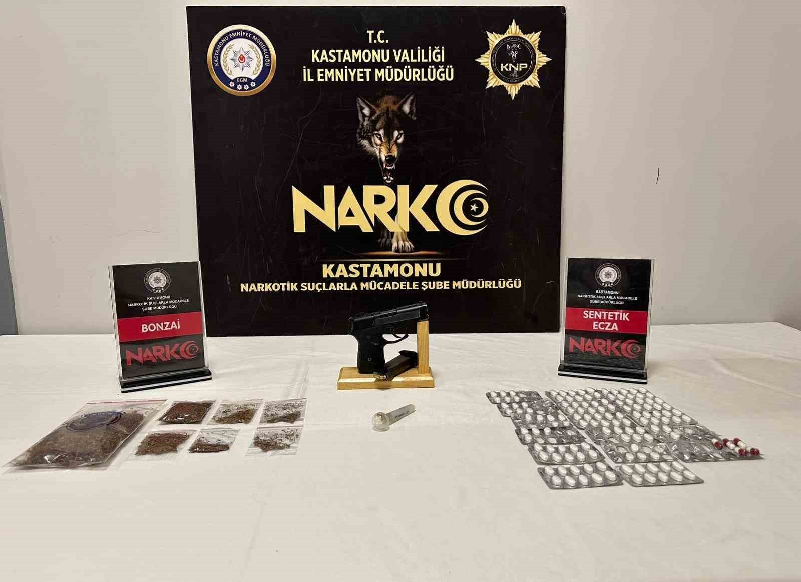 Kastamonu'da uyuşturucu operasyonda 6 şüpheli gözaltına alındı