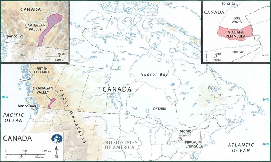 Map Canada