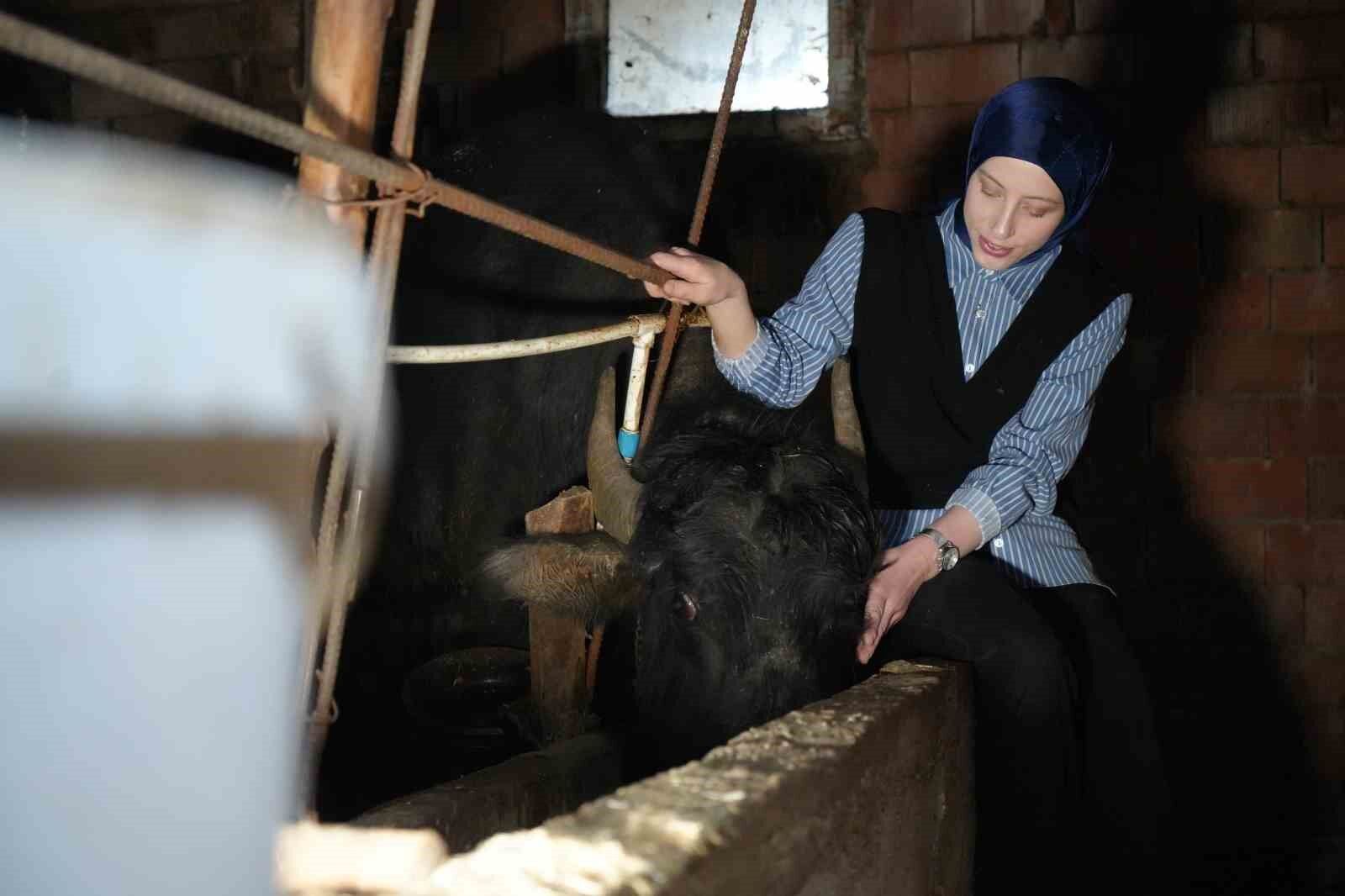 Bayburt'un 'Mandalı Kızı': Köyünün simgesi oldu