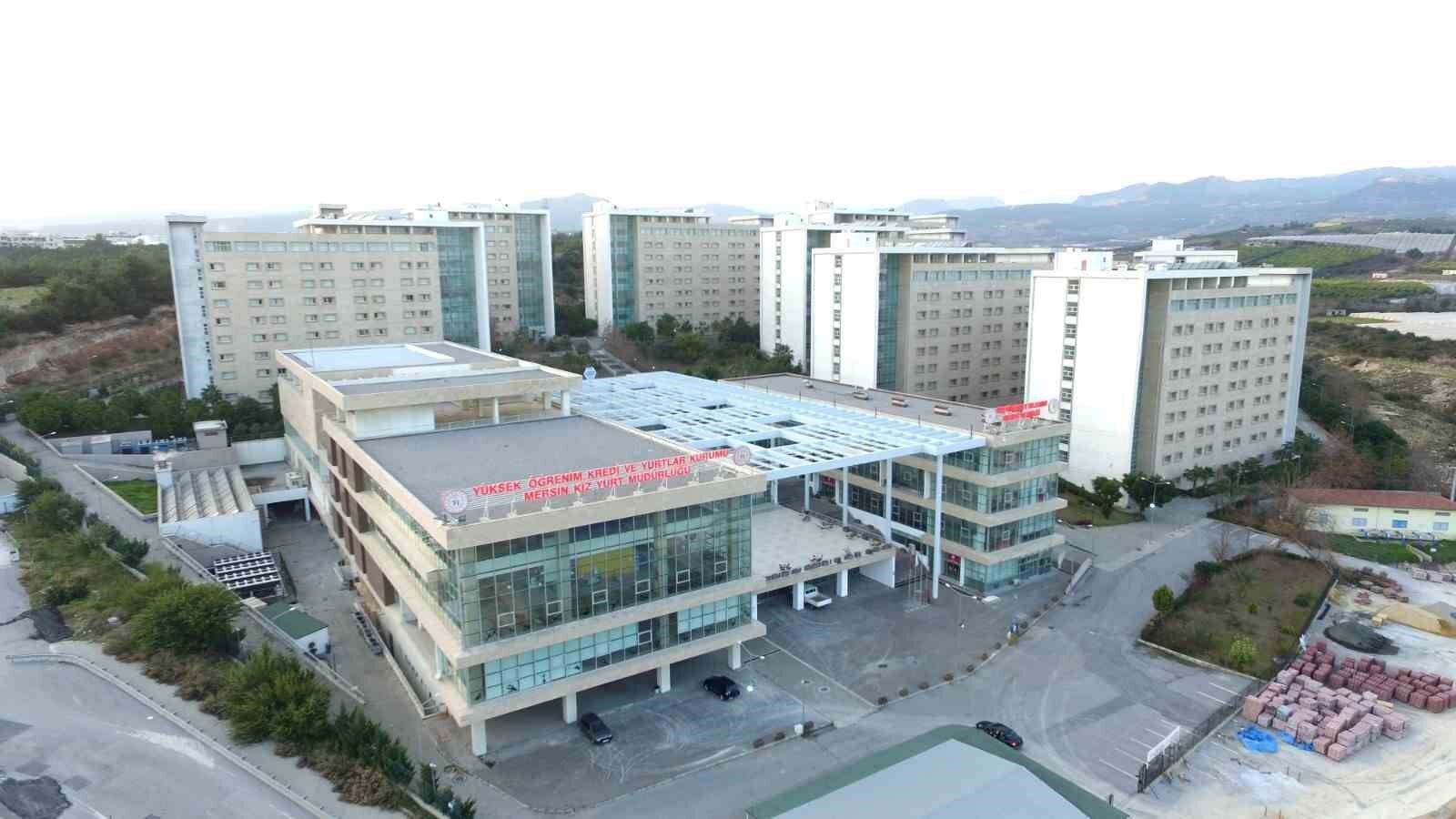 Mersin'de 10 yurtta 16 bin 407 öğrencinin barınma ihtiyacı karşılanacak