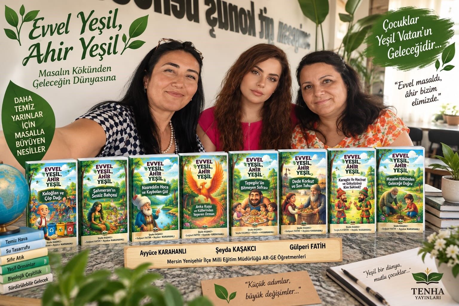 Mersin'de öğretmenlerden masallarla 'Yeşil Vatan' projesi
