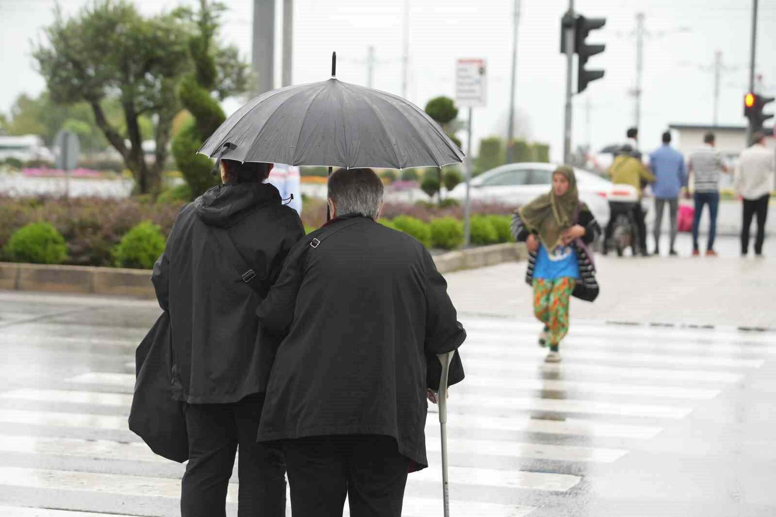 Samsun'da güz yağmurları