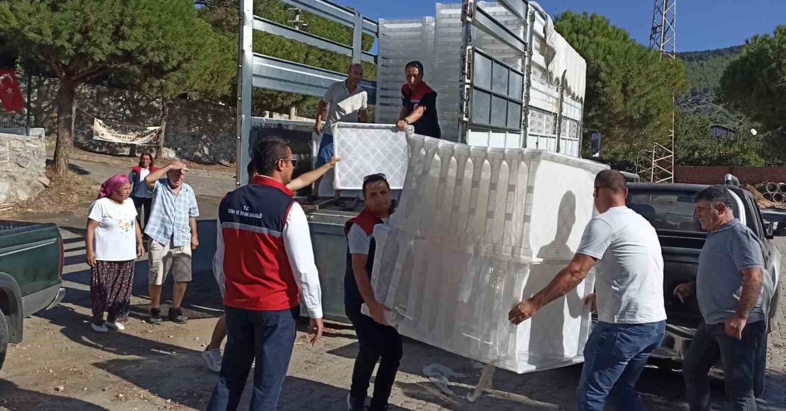 Söke'de incir üreticilerine yüzde 50 hibeli kerevet desteği