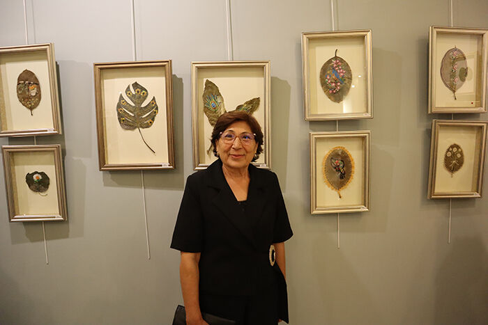 “Solmayan Yapraklar” isimli sergiye, Mersinlilerden yoğun ilgi