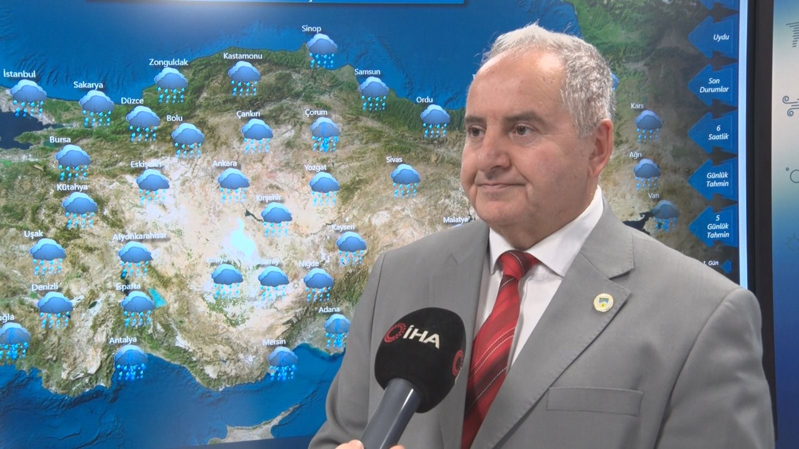 Meteoroloji'den Mersin için uyarı: 'Kuvvetli yağışa karşı dikkatli olalım'