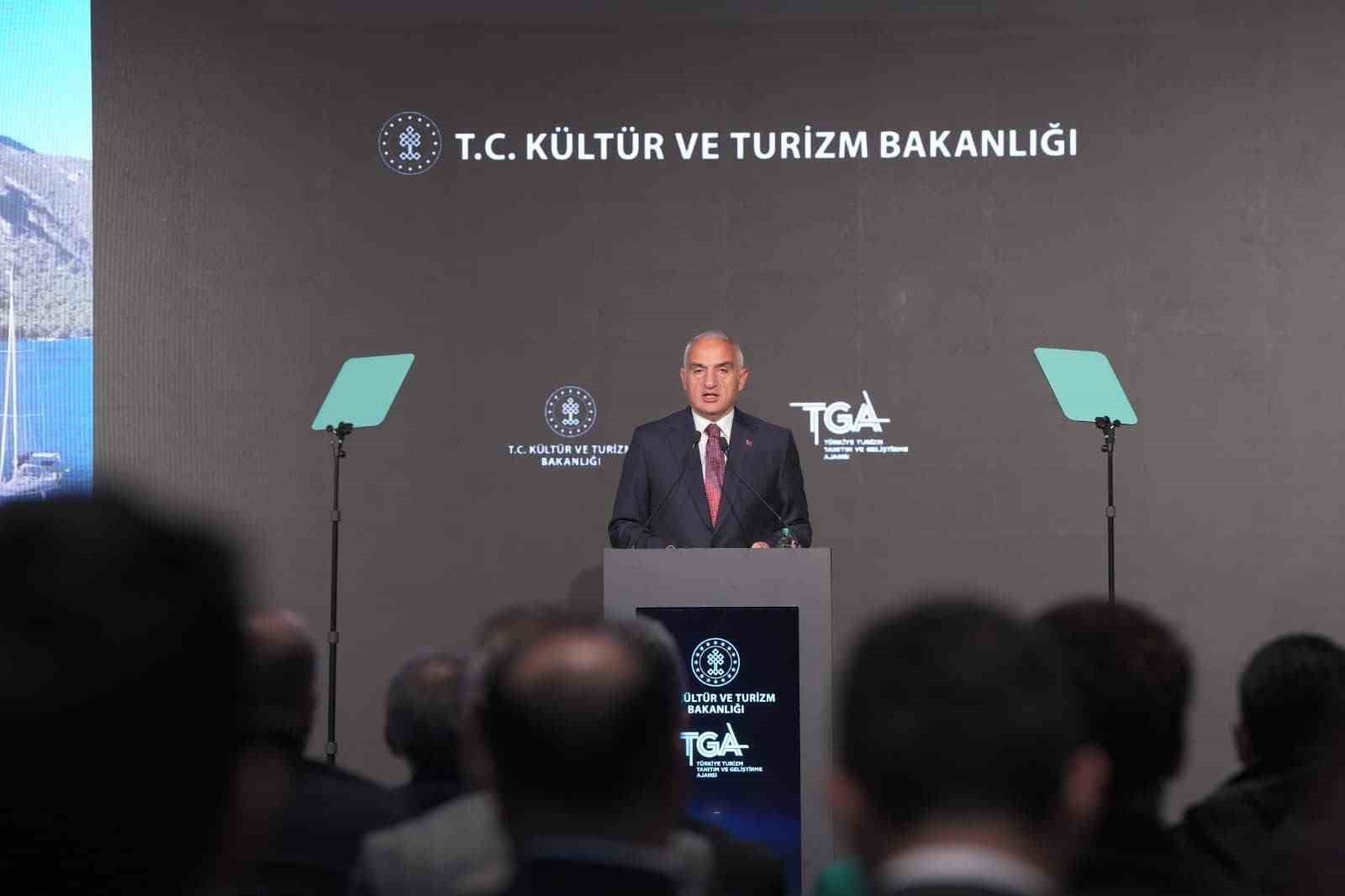 Bakan Ersoy: 'Ocak-Eylül döneminde turizm geliri 51 milyar 278 milyon dolara ulaştı'