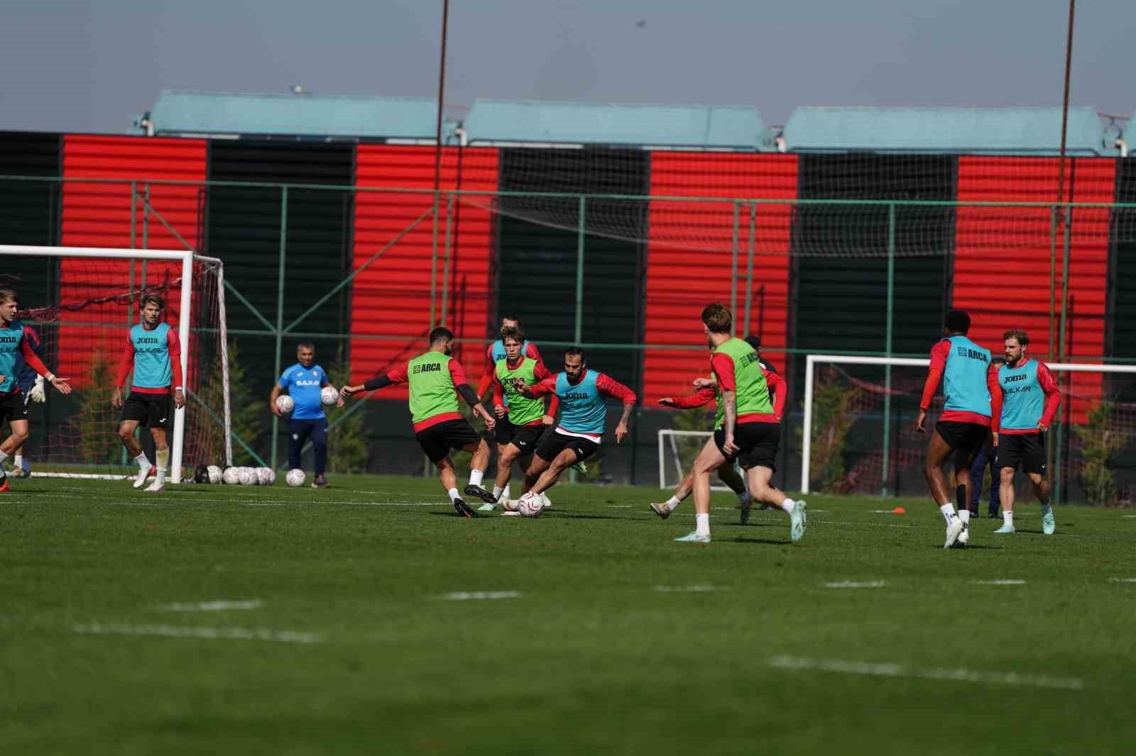 Çorum FK, Göztepe maçı hazırlıklarını sürdürdü