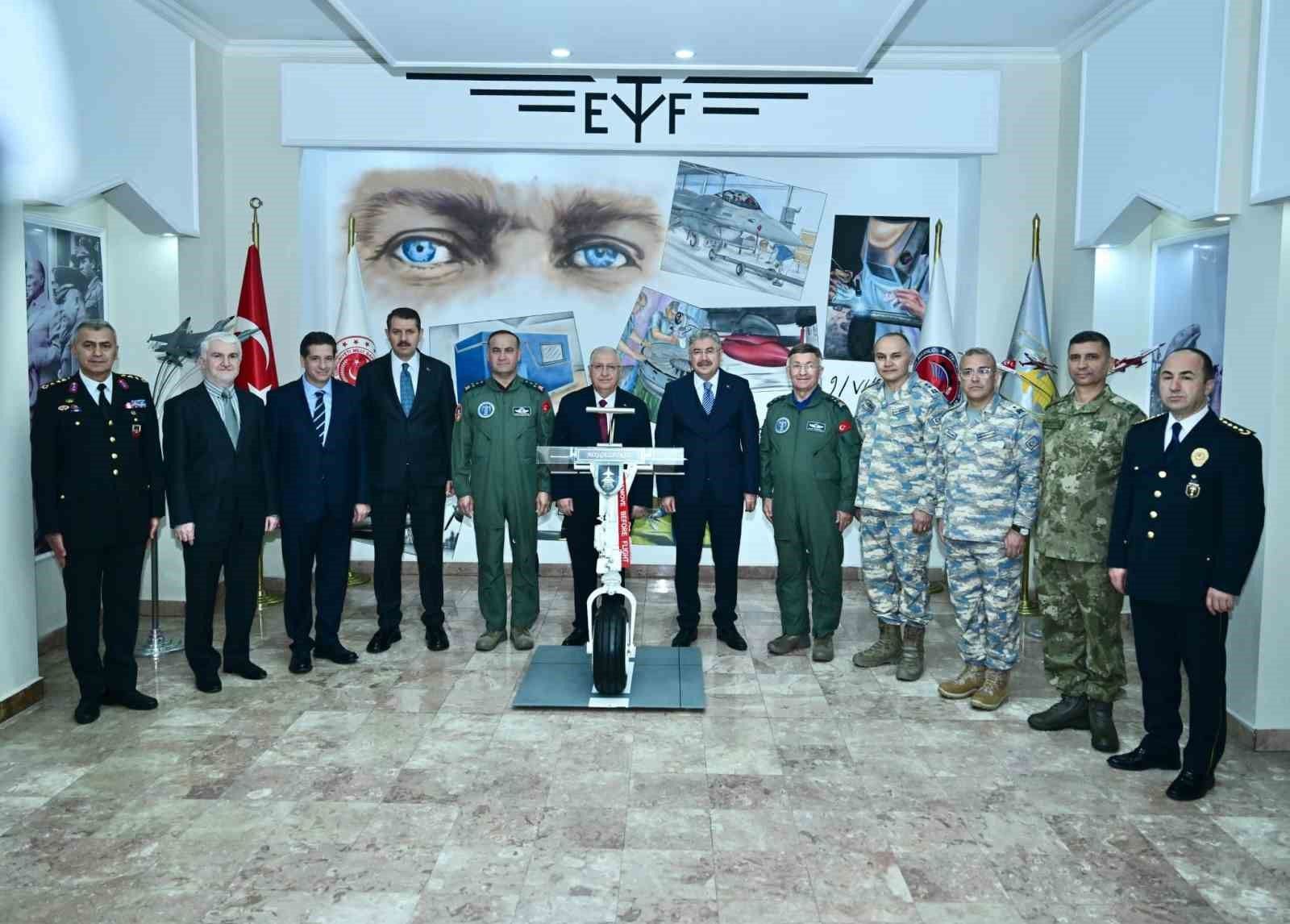 Eskişehir 1'inci Hava Bakım Fabrika Müdürlüğünün 100'üncü yılına özel ziyaret