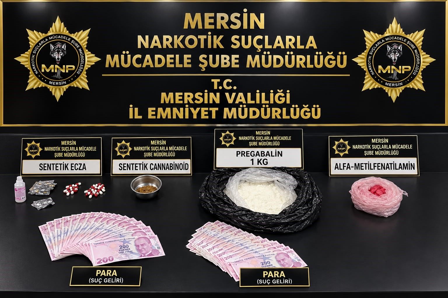 Mersin'de uyuşturucu operasyonu: 2 tutuklama
